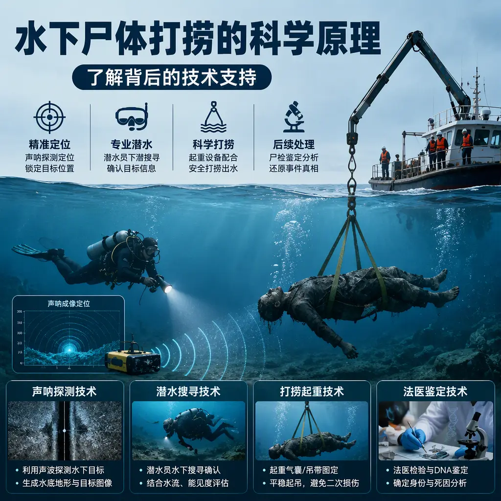 定西水下尸体打捞的科学原理，了解背后的技术支持